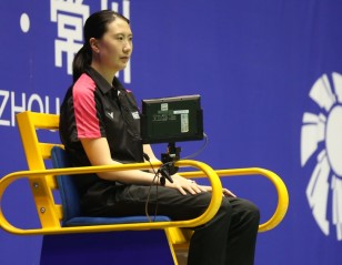 Lu Lan Warms Up to Umpiring Role