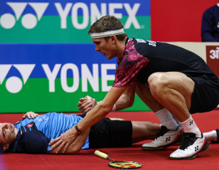 India Open: Gemke Injured; Axelsen Makes Semis